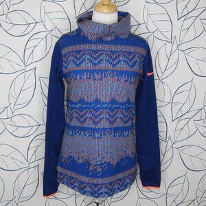 Nike Pro Women's Dri-Fit Hyperwarm Nordic Infinity Cowl Neck Top Size L